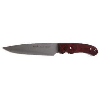 Nóż Muela Criollo-14 Coral Pakka Wood, Satin 1.4116
