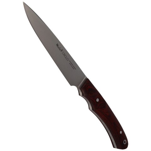 Nóż Muela Criollo-14 Coral Pakka Wood, Satin 1.4116