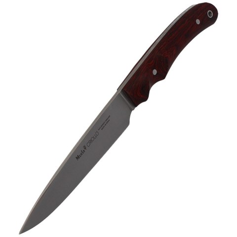 Nóż Muela Criollo-14 Coral Pakka Wood, Satin 1.4116