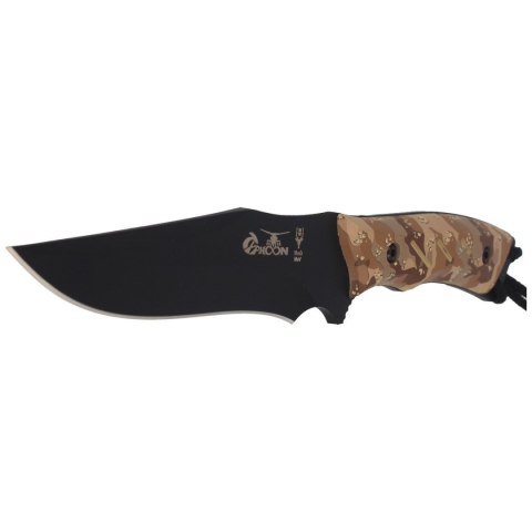 Nóż Muela Typhoon-DES.N Desert Camo Soft Touch, Black X50CrMoV15 Nóż Muela Typhoon-DES.N Desert Camo Soft Touch, Black X50CrMoV15