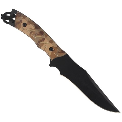 Nóż Muela Typhoon-DES.N Desert Camo Soft Touch, Black X50CrMoV15 Nóż Muela Typhoon-DES.N Desert Camo Soft Touch, Black X50CrMoV15