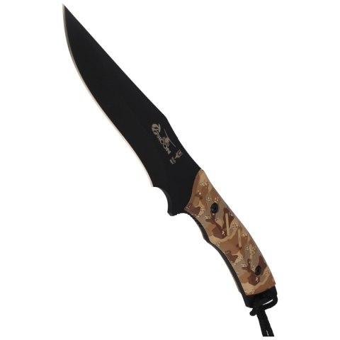 Nóż Muela Typhoon-DES.N Desert Camo Soft Touch, Black X50CrMoV15 Nóż Muela Typhoon-DES.N Desert Camo Soft Touch, Black X50CrMoV15