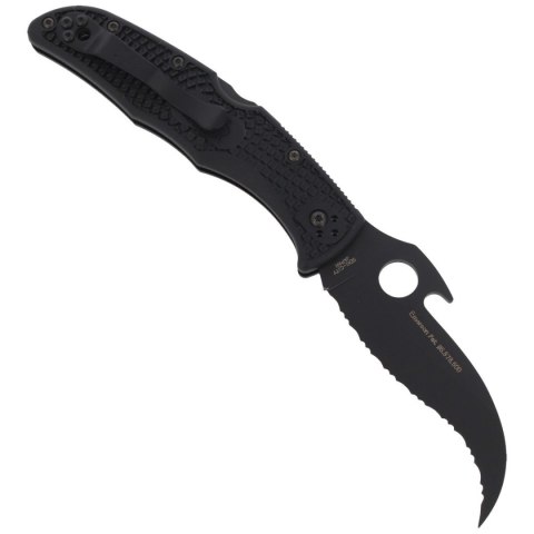 Nóż Spyderco Matriarch 2 FRN Emerson Opener Black Blade (C12SBBK2W) Nóż Spyderco Matriarch 2 FRN Emerson Opener Black Blade (C12SBBK2W)