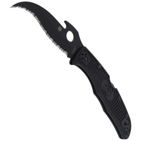 Nóż Spyderco Matriarch 2 FRN Emerson Opener Black Blade (C12SBBK2W) Nóż Spyderco Matriarch 2 FRN Emerson Opener Black Blade (C12SBBK2W)
