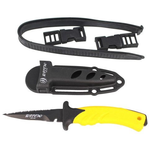 Nóż nurkowy MAC Coltellerie 90mm (MC TRP09-2.Y) Nóż nurkowy MAC Coltellerie 90mm (MC TRP09-2.Y)