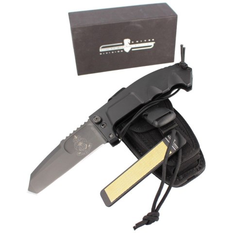Nóż składany Extrema Ratio RAO Black Aluminium, Black MIL-C N690 (04.1000.0141/BLK)