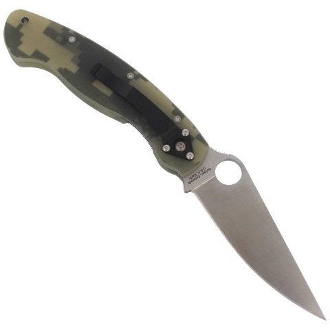 Nóż składany Spyderco Military G-10 Camo Plain (C36GPCMO) Nóż składany Spyderco Military G-10 Camo Plain (C36GPCMO)