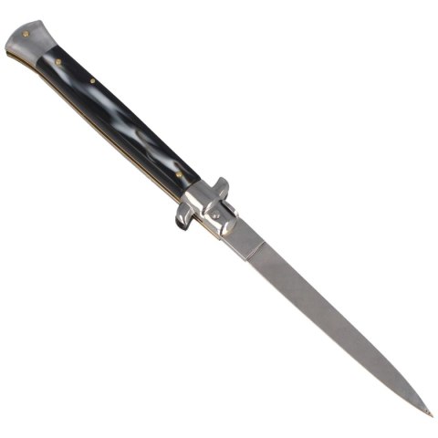 Nóż sprężynowy Frank Beltrame Stiletto Imit. Horn 28cm (FB 28/81) Nóż sprężynowy Frank Beltrame Stiletto Imit. Horn 28cm (FB 28/81)