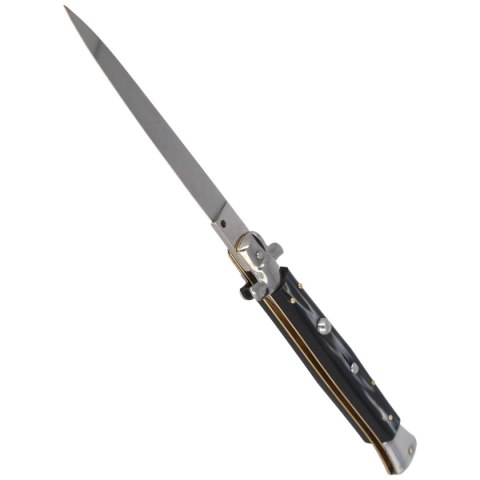 Nóż sprężynowy Frank Beltrame Stiletto Imit. Horn 28cm (FB 28/81) Nóż sprężynowy Frank Beltrame Stiletto Imit. Horn 28cm (FB 28/81)