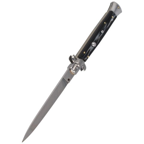 Nóż sprężynowy Frank Beltrame Stiletto Imit. Horn 28cm (FB 28/81) Nóż sprężynowy Frank Beltrame Stiletto Imit. Horn 28cm (FB 28/81)