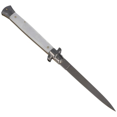 Nóż sprężynowy Frank Beltrame Stiletto Pearl 28cm (FB 28/36) Nóż sprężynowy Frank Beltrame Stiletto Pearl 28cm (FB 28/36)