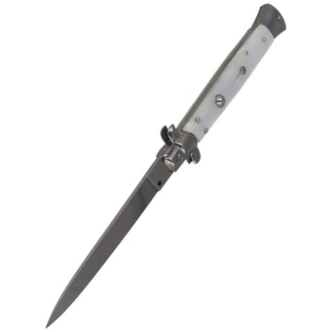 Nóż sprężynowy Frank Beltrame Stiletto Pearl 28cm (FB 28/36) Nóż sprężynowy Frank Beltrame Stiletto Pearl 28cm (FB 28/36)