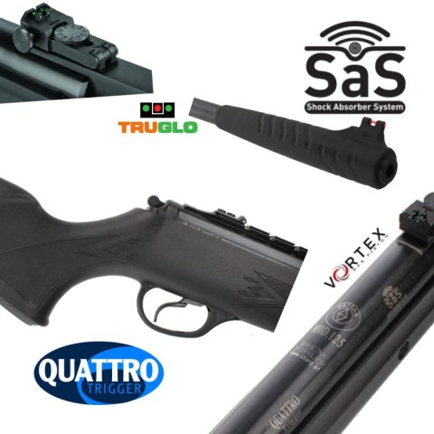 Wiatrówka Hatsan 125 Vortex 4.5 mm Wiatrówka Hatsan 125 Vortex 4.5 mm