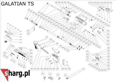 Nakrętka kontrująca iglicy do Hatsan: BT65, Galatian (2211)