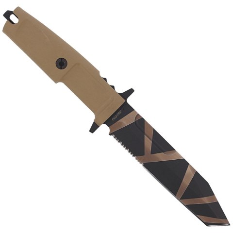 Nóż Extrema Ratio Fulcrum S Desert Forprene, Desert Warfare N690 (04.1000.0092/DW)