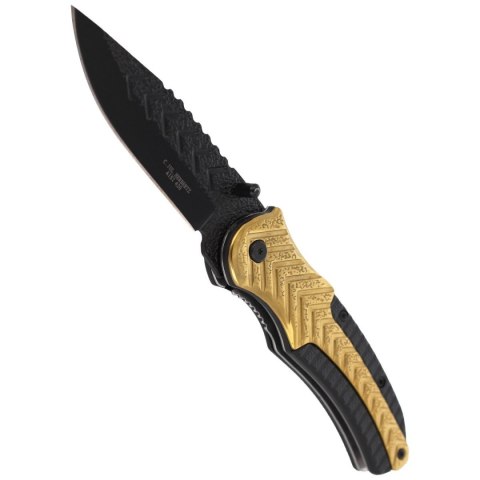 Nóż Herbertz Solingen Hit Black-Gold Drop Point Folder (577713) Nóż Herbertz Solingen Hit Black-Gold Drop Point Folder (577713)