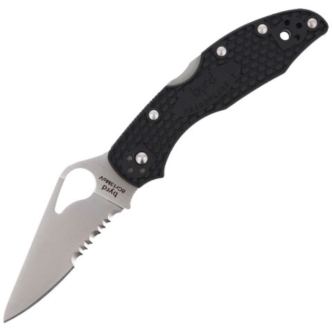 Nóz Spyderco Byrd Meadowlark 2 FRN Black, Combination (BY04PSBK2) Nóz Spyderco Byrd Meadowlark 2 FRN Black, Combination (BY04PSBK2)