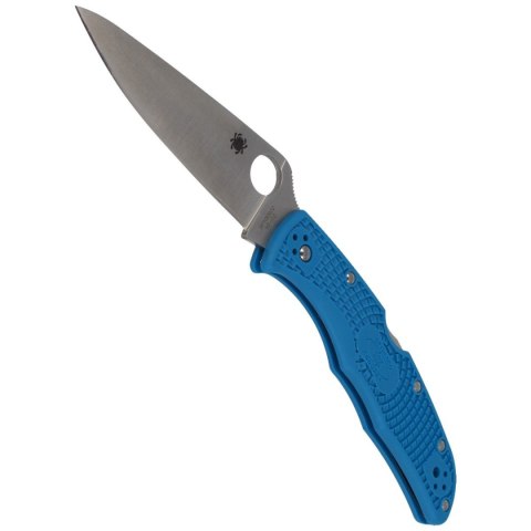 Nóż Spyderco Endura 4 FRN Blue Flat Ground Plain (C10FPBL) Nóż Spyderco Endura 4 FRN Blue Flat Ground Plain (C10FPBL)