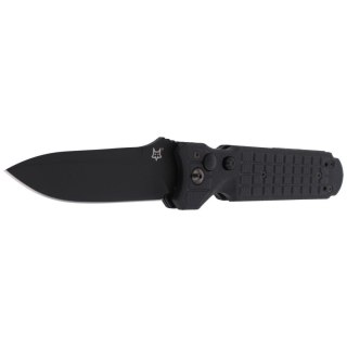 Nóż automatyczny Fox Predator II 2F Full Auto Black FRN, Black Idroglider N690Co (FX-448 B)