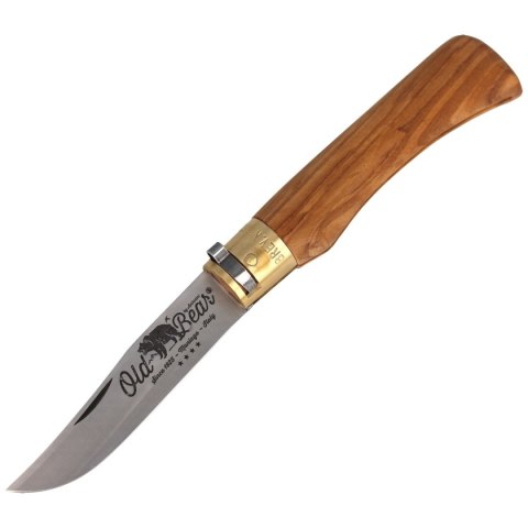 Nóż składany Antonini Old Bear Classical L Olive Wood, Satin AISI 420 (9307/21_LU) Nóż składany Antonini Old Bear Classical L Olive Wood, Satin AISI 420 (9307/21_LU)
