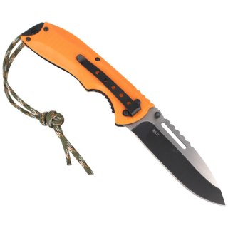 Nóż składany Herbertz CJH Orange Plastic/Paracord, Black 420 (564712 - 10000356)