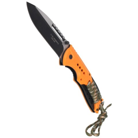 Nóż składany Herbertz CJH Orange Plastic/Paracord, Black 420 (564712 - 10000356) Nóż składany Herbertz CJH Orange Plastic/Paracord, Black 420 (564712 - 10000356)
