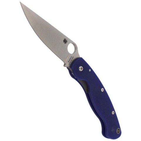 Nóż składany Spyderco Military G-10 Dark Blue CPM S110V (C36GPDBL) Nóż składany Spyderco Military G-10 Dark Blue CPM S110V (C36GPDBL)