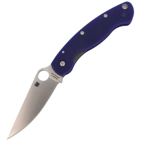 Nóż składany Spyderco Military G-10 Dark Blue CPM S110V (C36GPDBL) Nóż składany Spyderco Military G-10 Dark Blue CPM S110V (C36GPDBL)