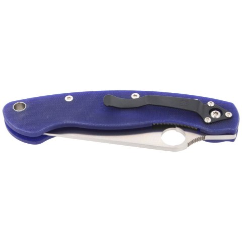 Nóż składany Spyderco Military G-10 Dark Blue CPM S110V (C36GPDBL) Nóż składany Spyderco Military G-10 Dark Blue CPM S110V (C36GPDBL)
